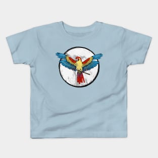 COLORFUL MACAW Kids T-Shirt